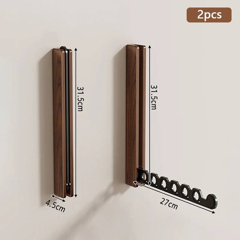 Scandinavian Style Foldable Hanging Clothes Rack - Image 6