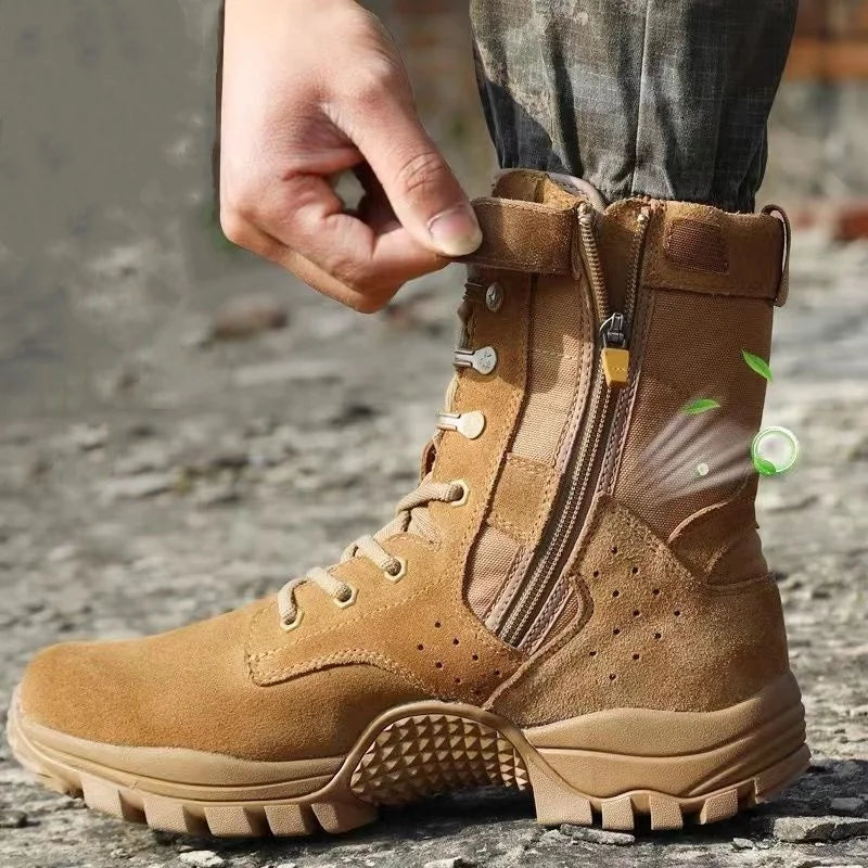Tactical Urban Nomad Lightweight Zipper Hiking Boots - Image 2