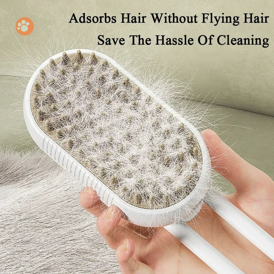 3in1 Steamy Electric Pet Brush - Image 3