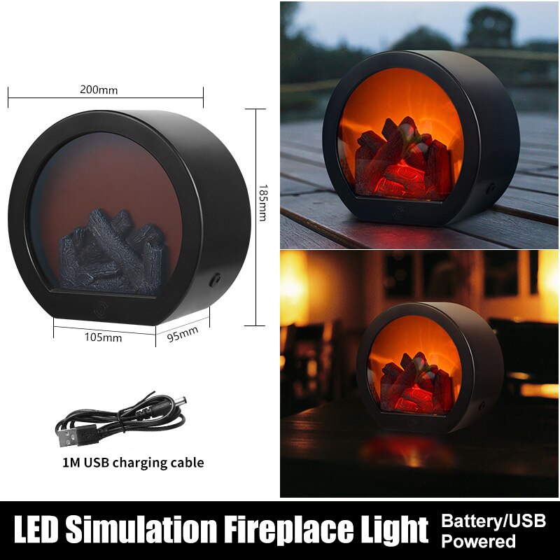 Inferno Portable Fireplace Night Lamp - Image 14