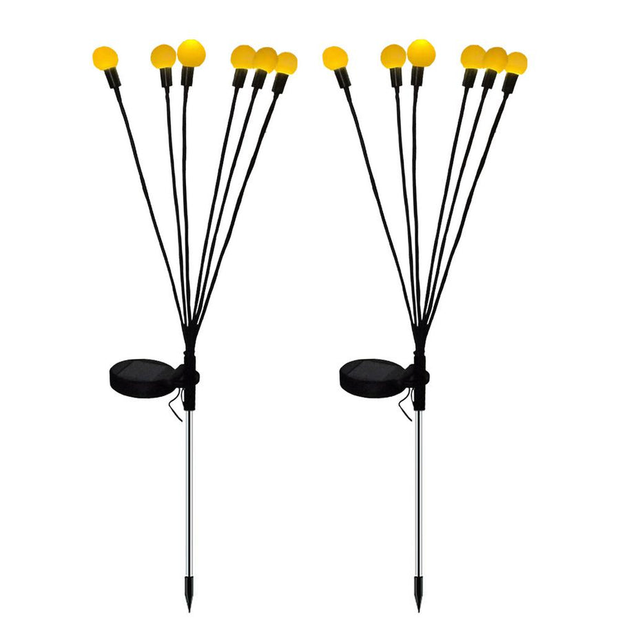 Solar Reed Waterproof Fiber Patio Lights - Image 11