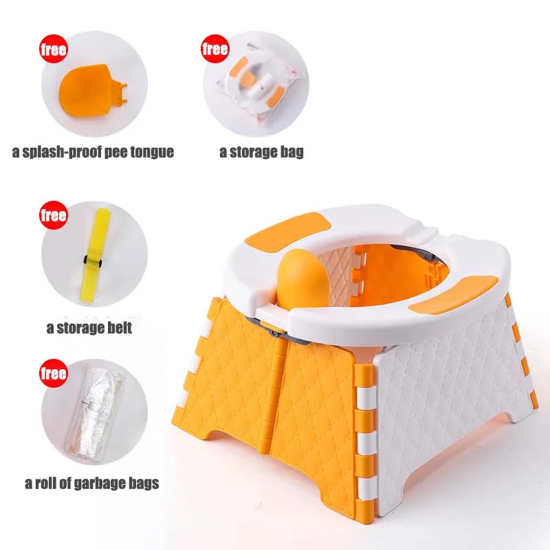 Foldable Kids Easy Potty Training Seat - Image 6