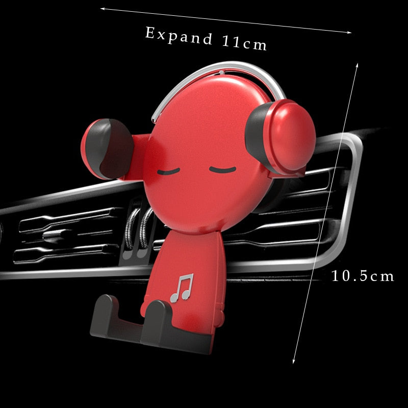 Fancy Gravity Sensor Car Phone Holder - Image 5