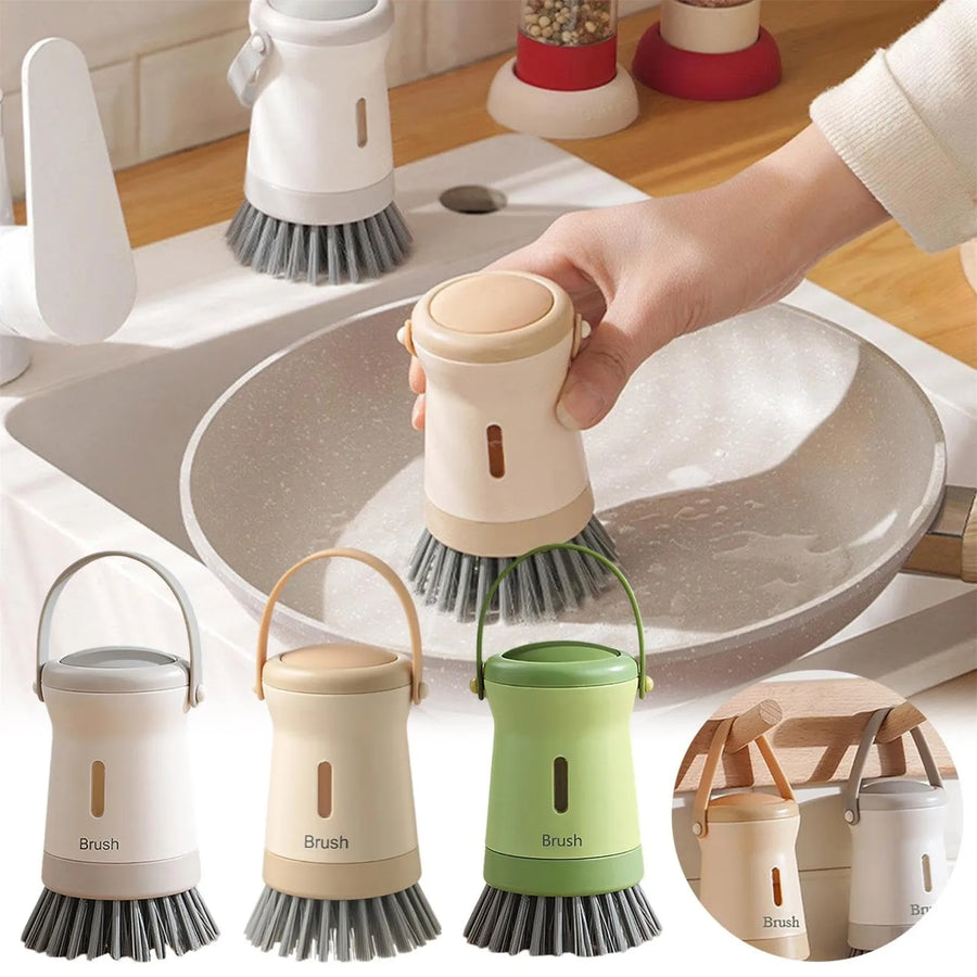 Quick Wash Ergonomic Dishwashing Brush - Image 1