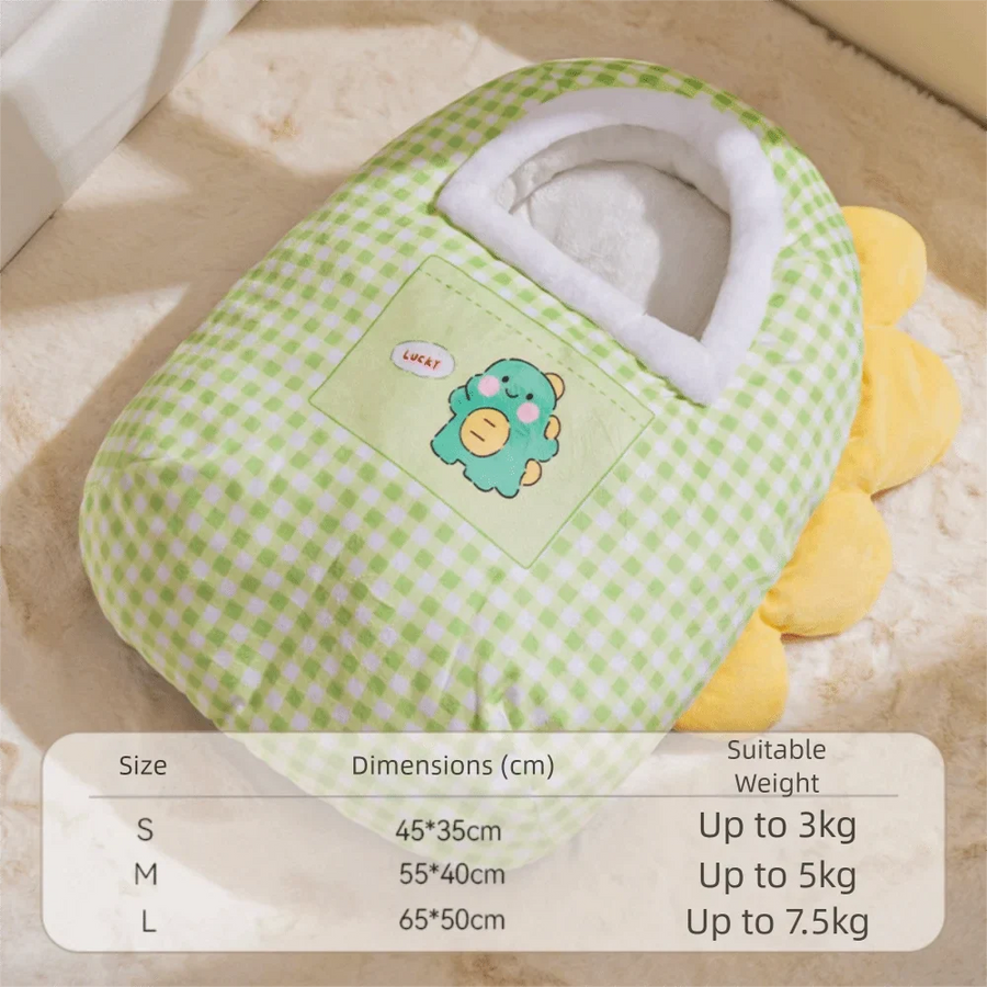Snuggle Dreams Comfy Cat Bed House - Image 6