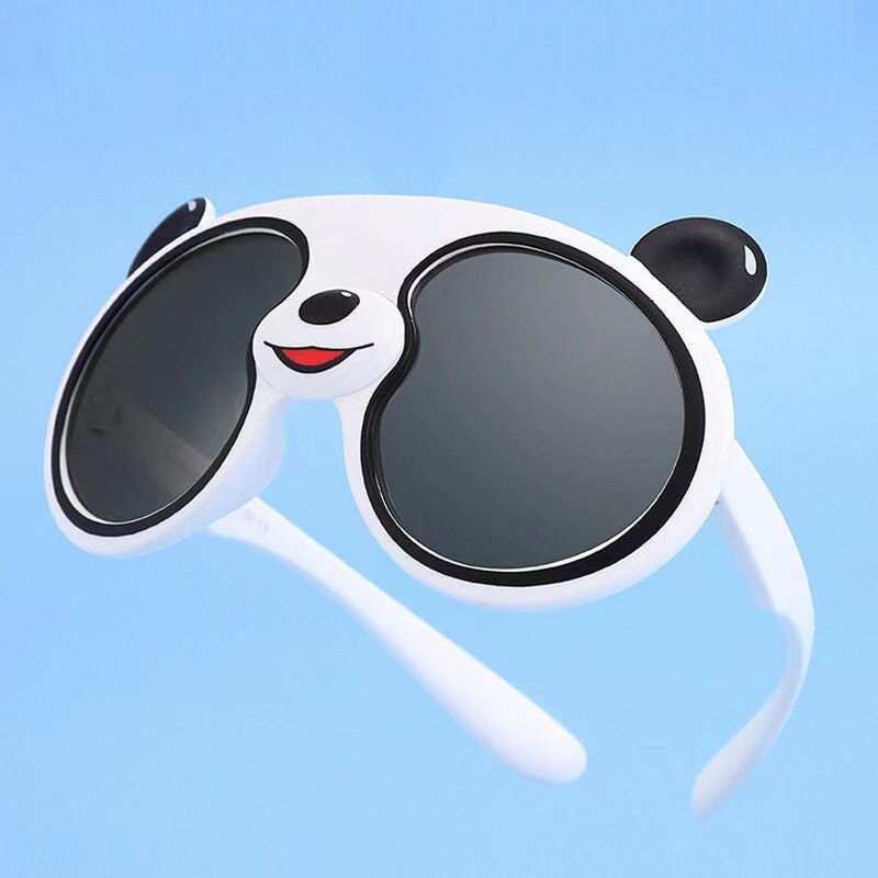 Cute Panda Soft Bracket Kids Sunglasses - Image 3