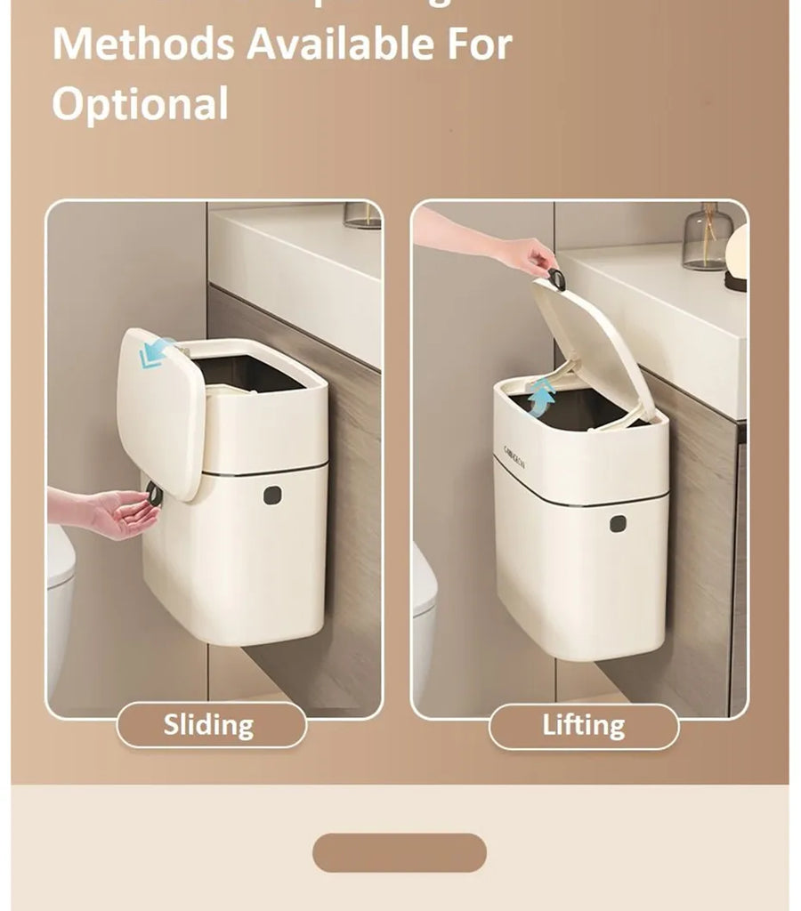 Space-Saver Hangable Home Mini Trash Bin - Image 3