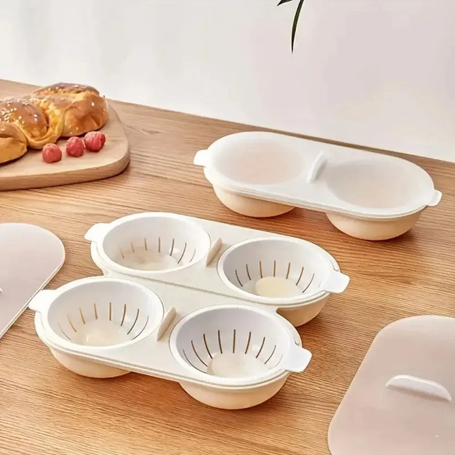 Double Space Durable Microwave Egg Maker - Image 4