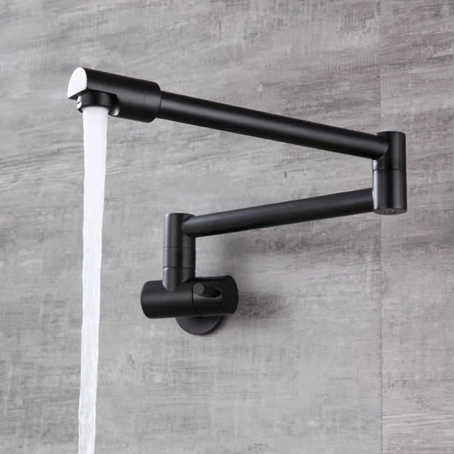 Wall-Mounted Folding Chrome Pot Filler Faucet - Image 14