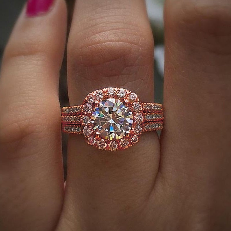 Eternal Sparkle Romance Sophisticated Ring - Image 1
