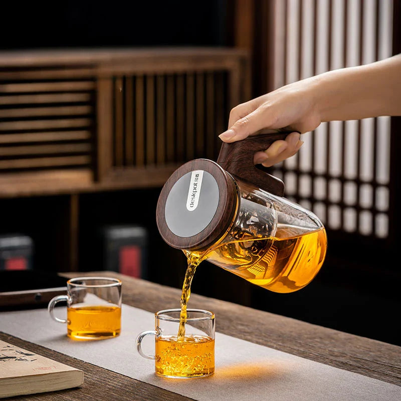Magnetic Brew Automatic Filter Tea Maker Set - Image 1