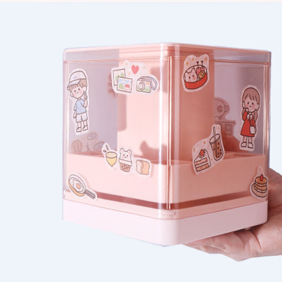Acrylic Lipstick Box Makeup Organizer - Image 2