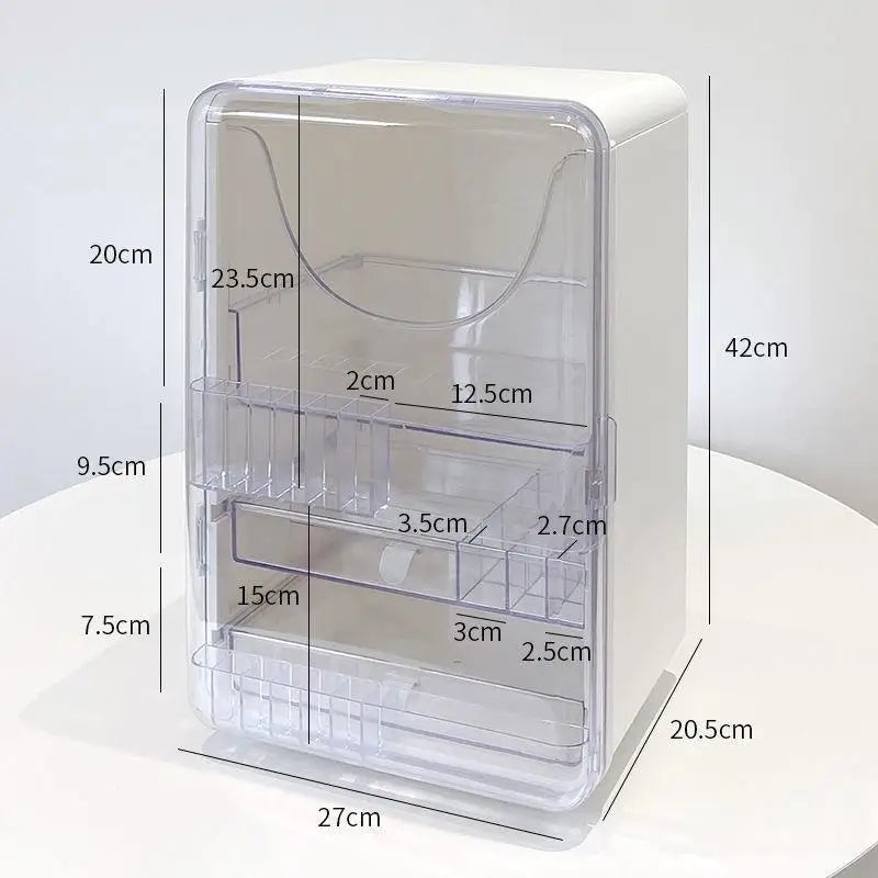 Beauty Makeup Organizer Magnetic Storage Box - Image 7