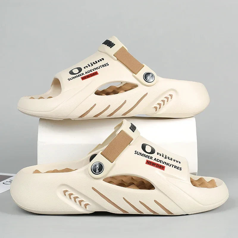 Breathable Non-Slip Outdoor Casual Slippers - Image 3