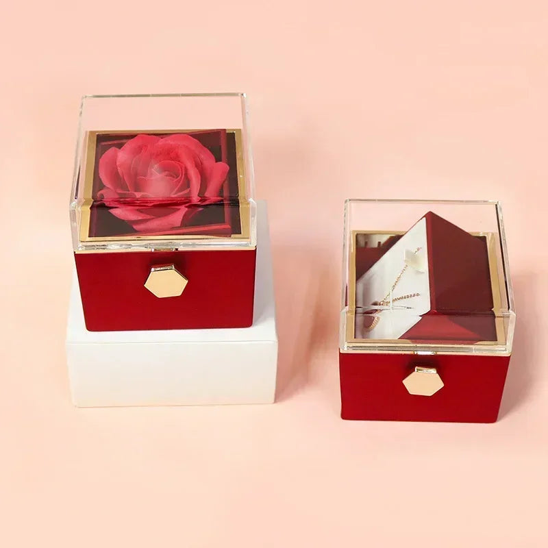 Eternal Rose Spin Display Jewelry Box - Image 3