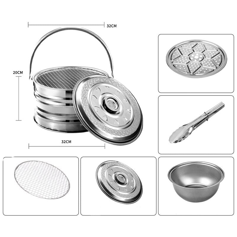 Hiking Time Barbecue Heating Pot - Image 5