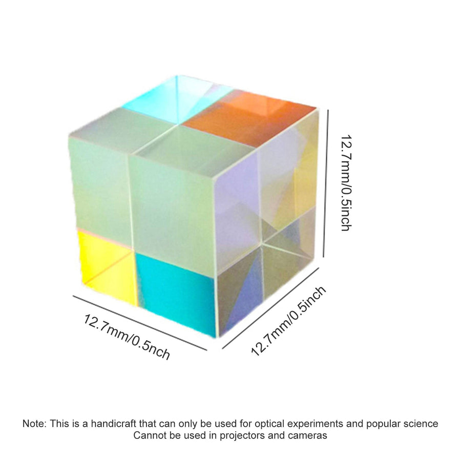 Colorful Light Reflecting Cube Home Decor - Image 12