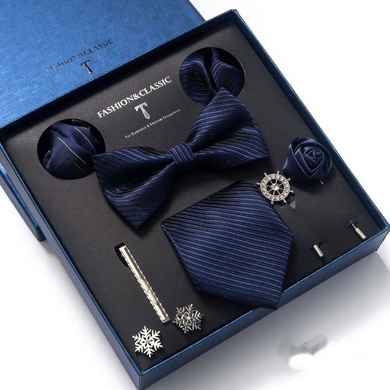 Men Tie Set Luxury Gift Box - Image 12