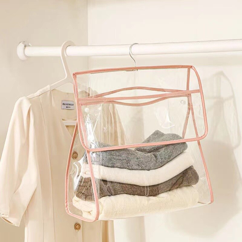 Waterproof Transparent Hanging Bathroom Organizer Bag - Image 2