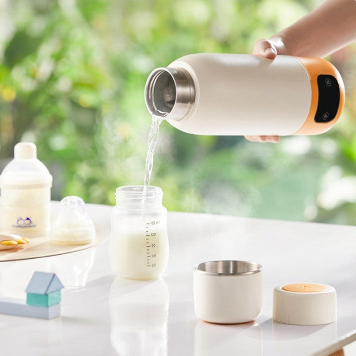 Smart Digital Adjustable Temperature Travel Heating Thermos - Image 4