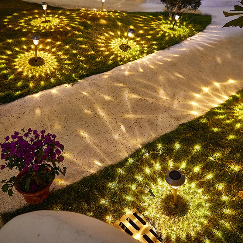 Solar-Powered Decorative LED Garden Illumination Lamps - Image 2