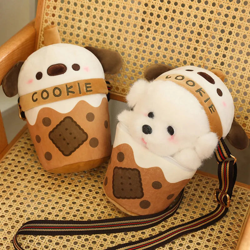 Sweet Cookie Cup Puppy Plush Handbag - Image 2
