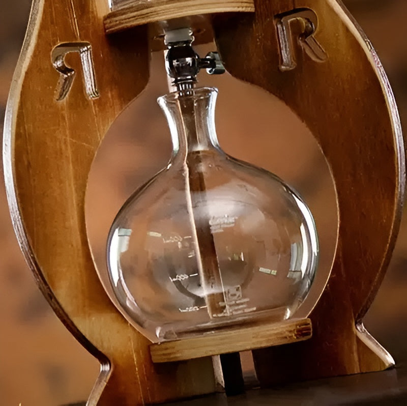 Wooden Handcrafted Ice Drip European Coffee Maker - Image 4