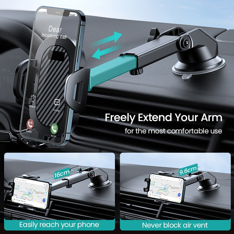 Universal Adjustable Car Dashboard Phone Holder - Image 2