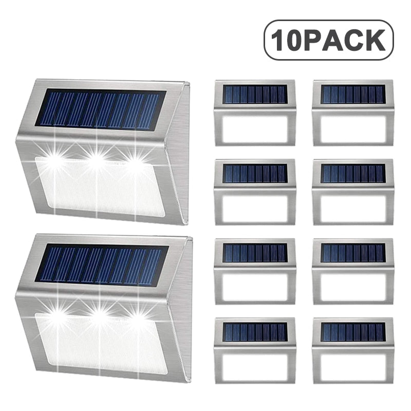 Solar Powered LED Outdoor Stairs Light - Image 2