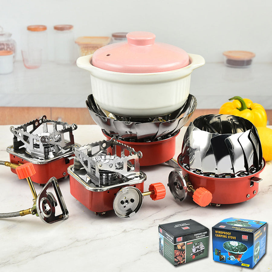 Ultralight Portable Compact Cookout Camping Gas Stove - Image 1