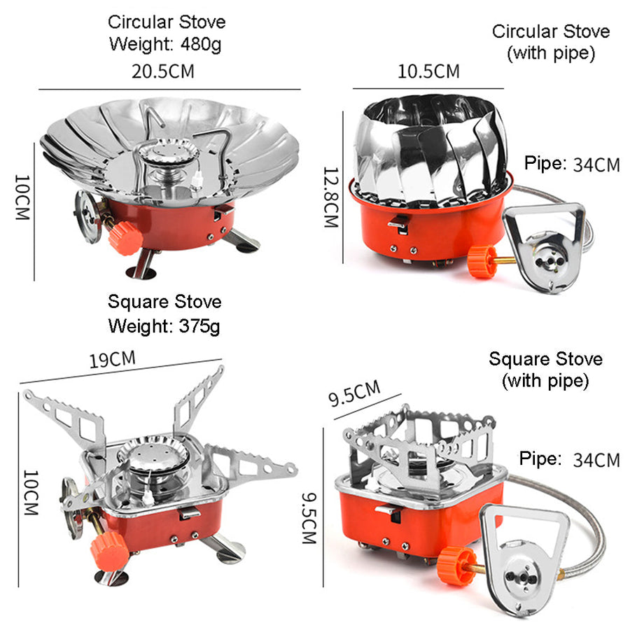 Ultralight Portable Compact Cookout Camping Gas Stove - Image 2