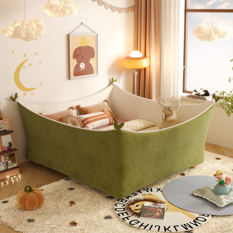 Unlimited Fun Modern Pocket Guardrail Children Bedroom Bed - Image 1