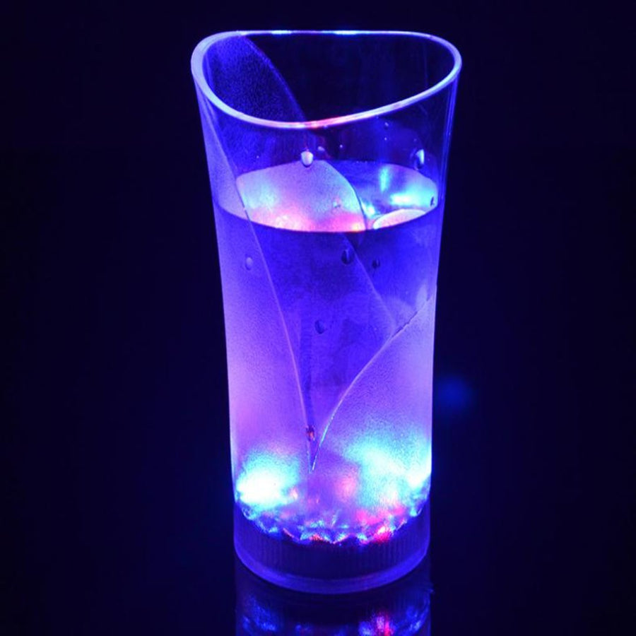 Valentine Day Flashing Colorful LED Light Up Cup Glass - Image 1