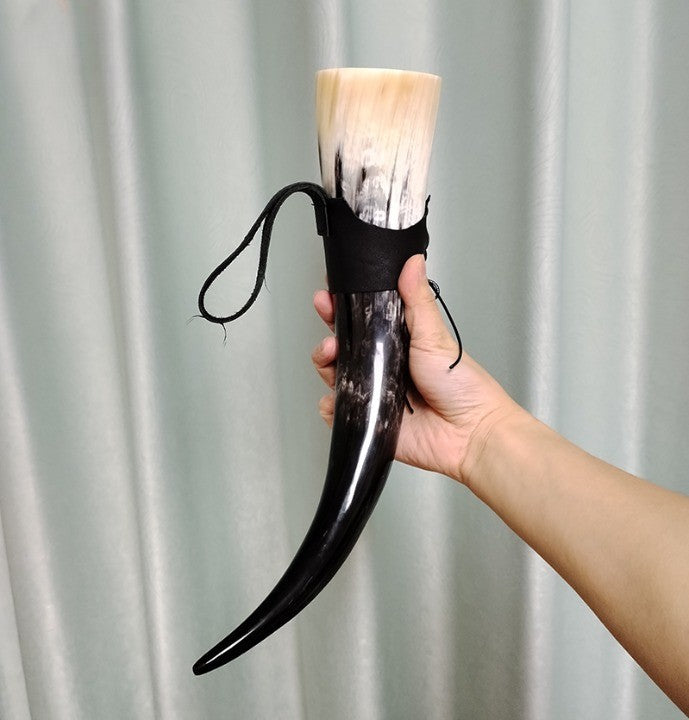 Viking Horn Handmade Real Mug - Image 0