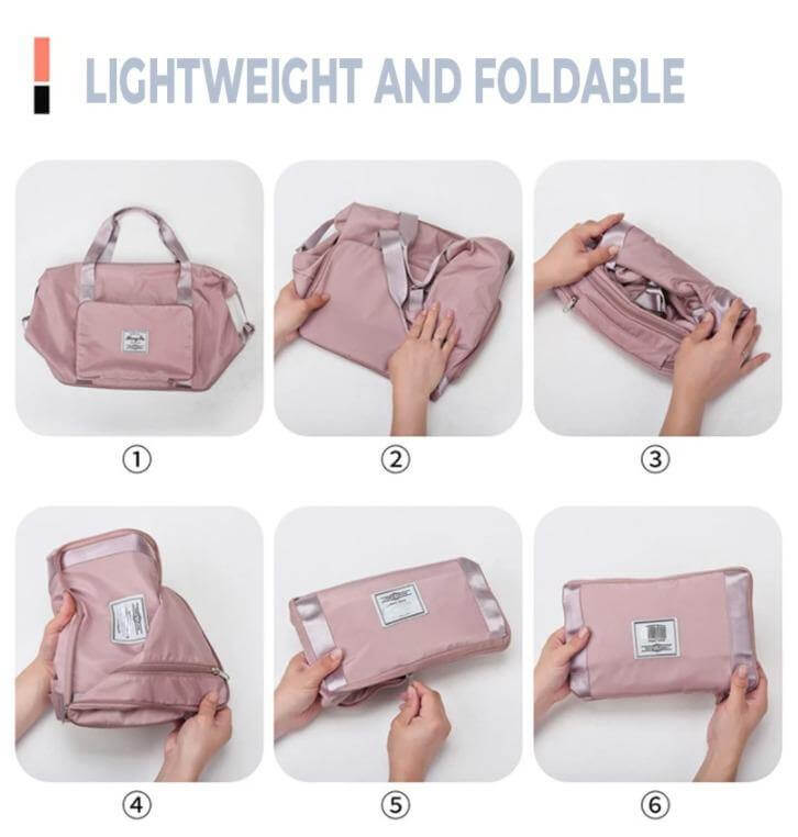 Large Capacity Lightweight Easy Folding Travel Bag - Image 2