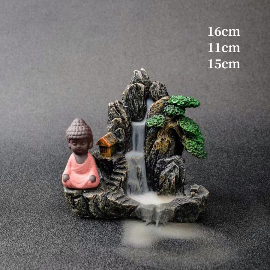Zen Aromatherapy Decorative Backflow Relaxing Incense Burner - Image 6