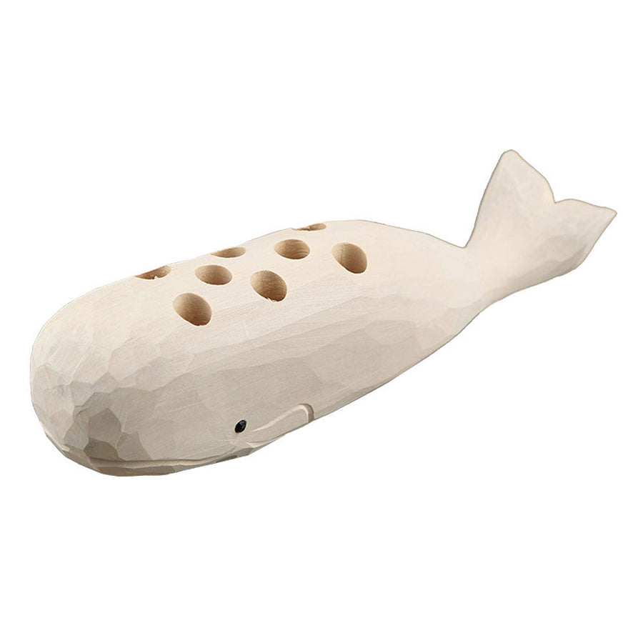 Wooden Whale Creative Pen Holder - Image 5