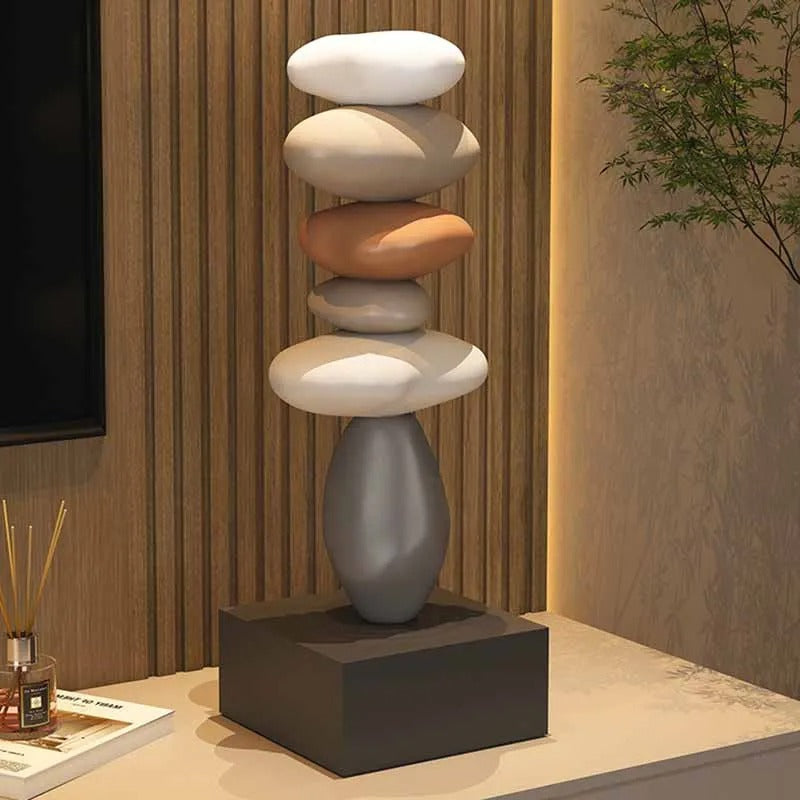 Zen Stone Stack Aesthetic Home Decor - Image 2
