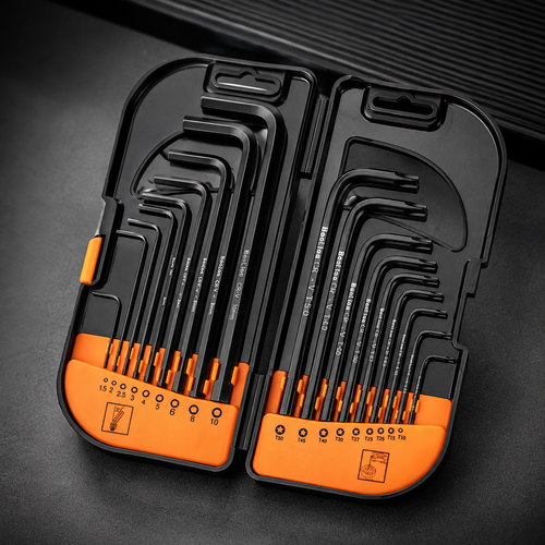 Six Point Hex Key Allen Wrench Set