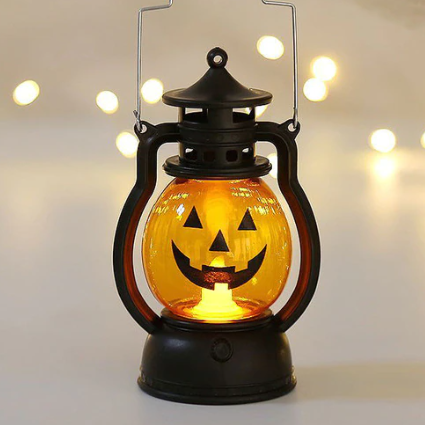 Mini Halloween Scary Pumpkin Hanging Lamp - Image 4