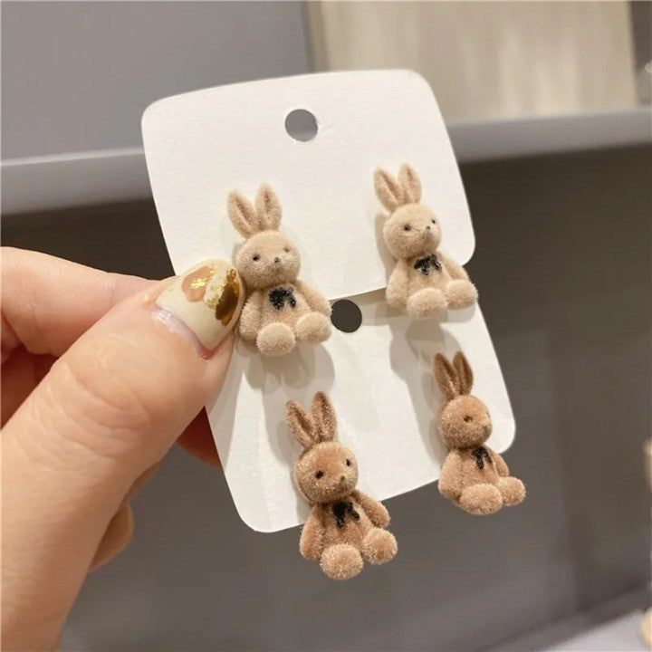 Happy Bear Plush Bear Earrings - Image 2