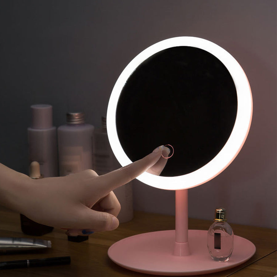 Crystal Clear View Smart Touch LED Makeup Mirror - Image 4