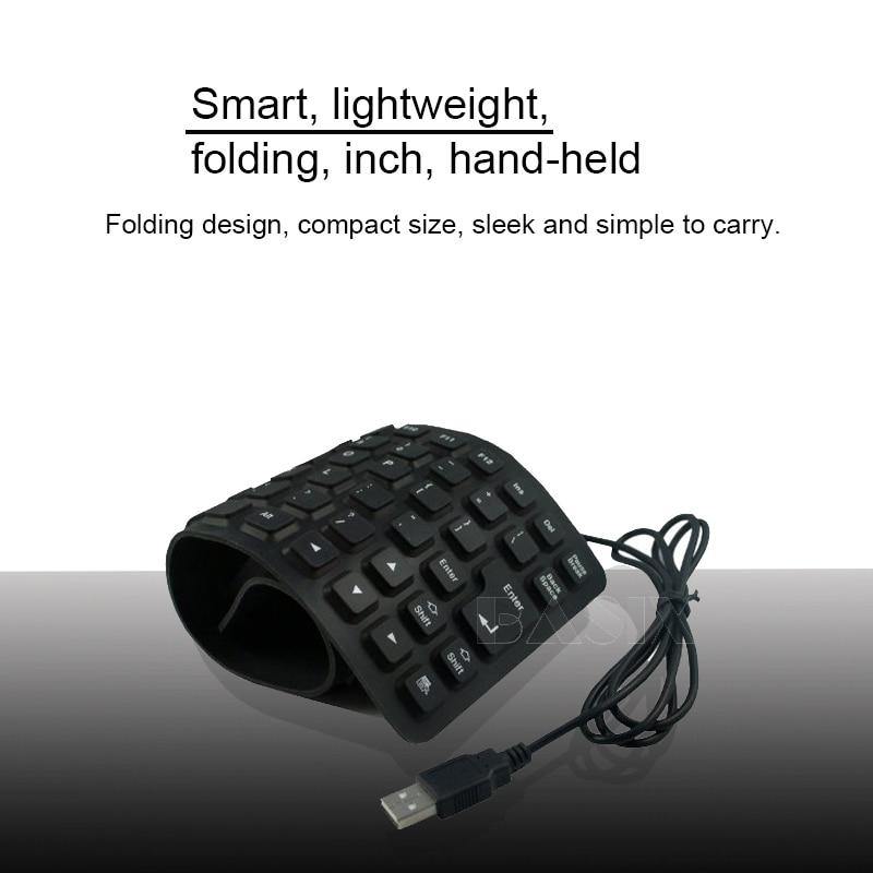 Silicone Foldable Waterproof USB Keyboard - Image 3