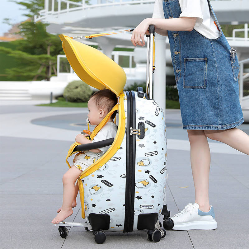 Traveler Baby Go Around Multifunctional Luggage Stroller - Image 6