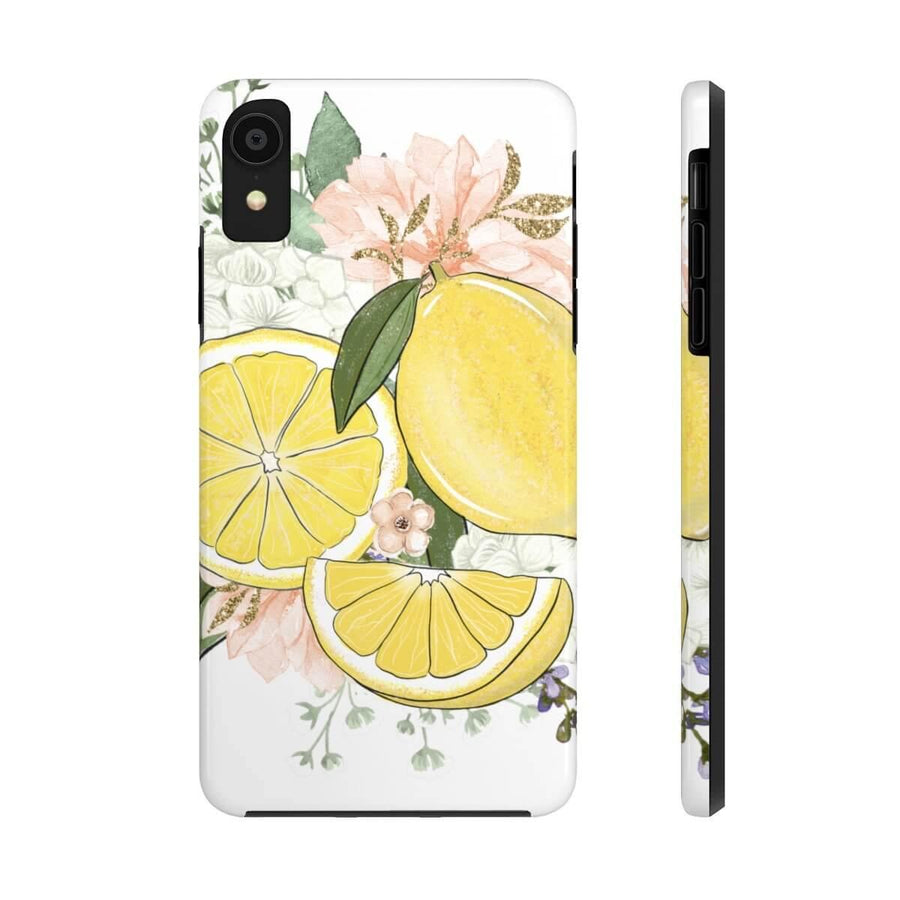 Mate Tough Clementine Lemon iPhone Cases - Image 1