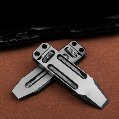Titanium Alloy Telescopic Camping EDC Multifunctional Tool - Image 0