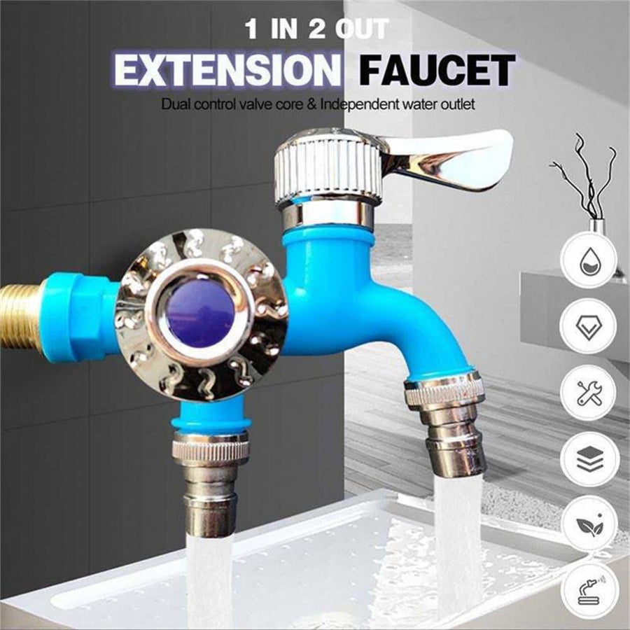 Double Divider Universal Connector Faucet - Image 2