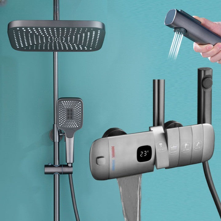 Rainfall Revolution Luxury Digital Spa Shower Set - Image 5