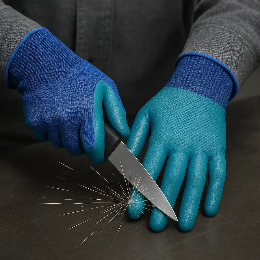 Tough Task Cut Resistant Industrial Work Gloves - Image 6