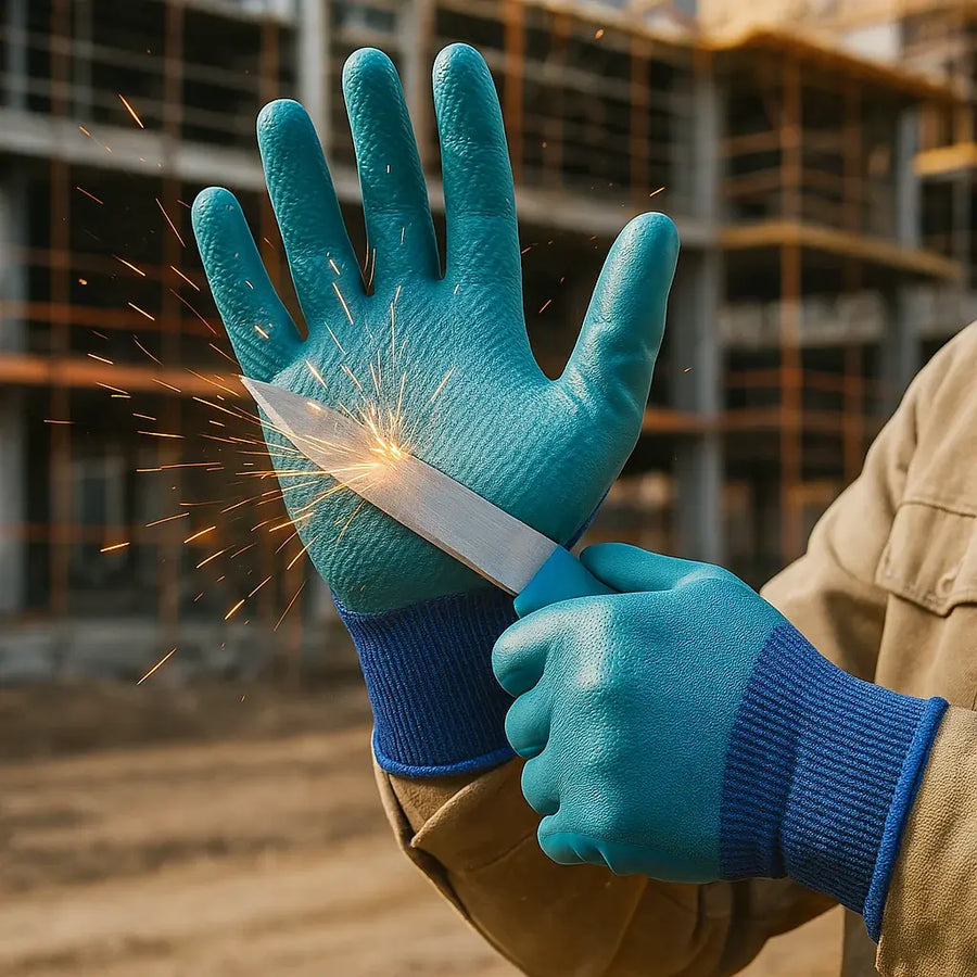 Tough Task Cut Resistant Industrial Work Gloves - Image 1